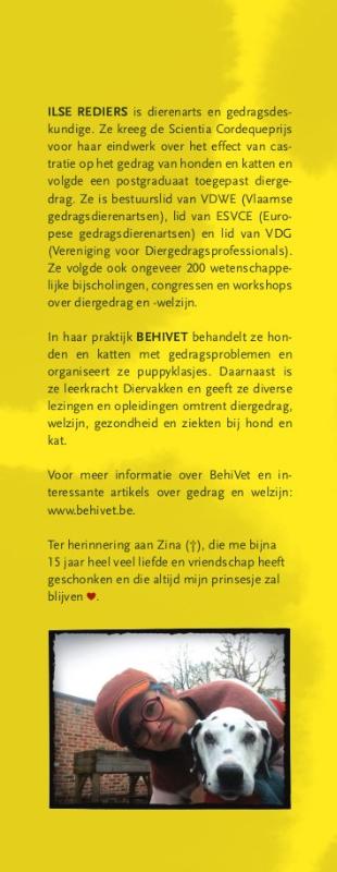 Achterkant van Een vlekkeloos hondenleven