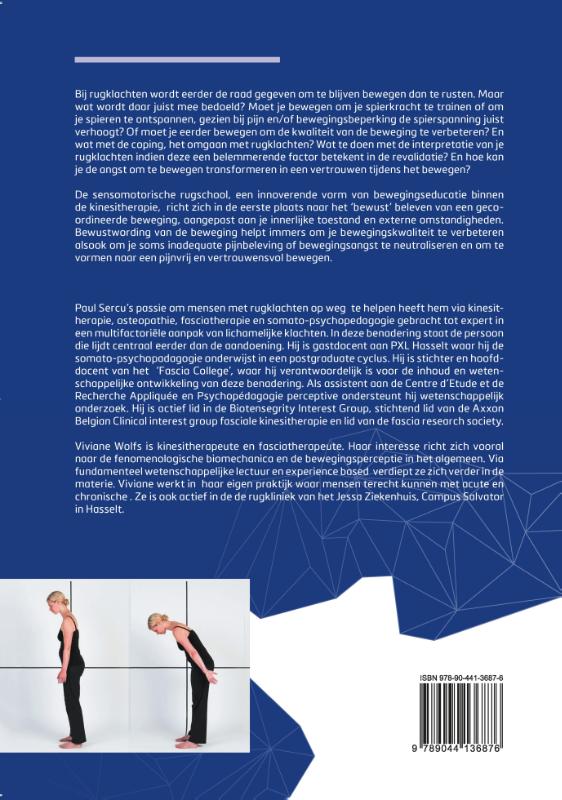 Achterkant van Fasciatherapie: Sensomotorische rugschool