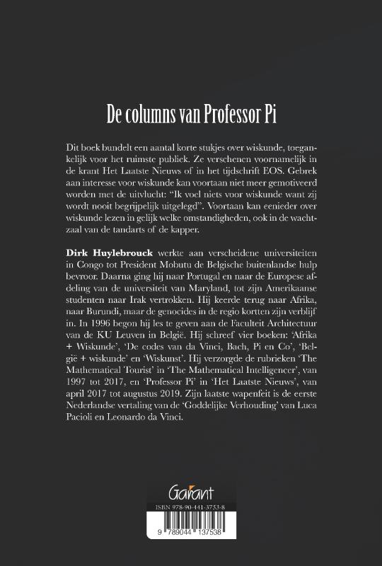 Achterkant van De columns van Professor Pi