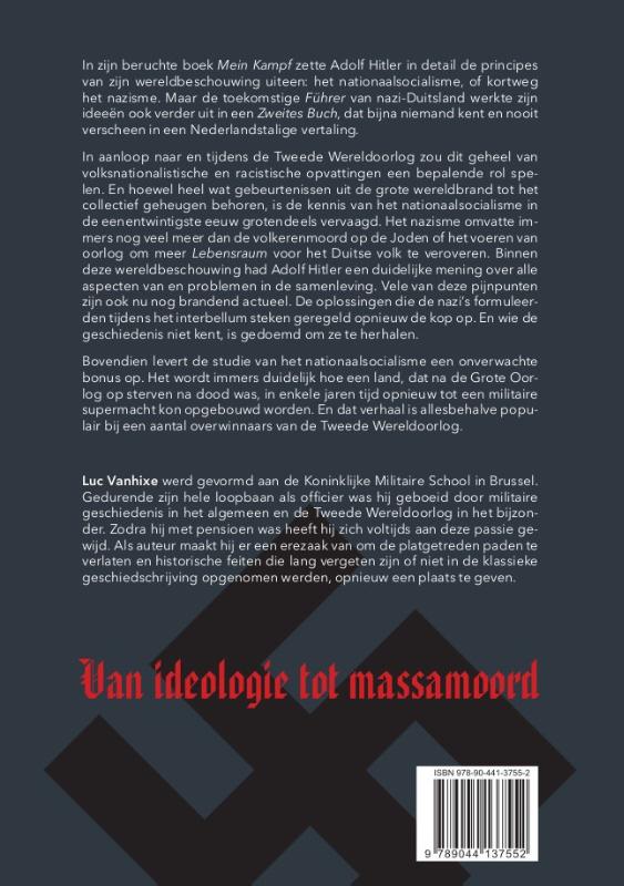 Achterkant van Adolf Hitlers nationaalsocialisme