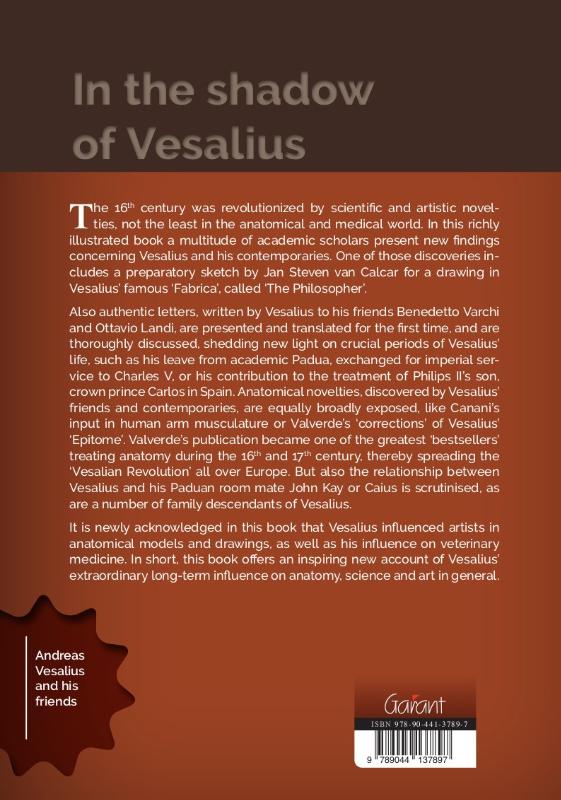 Achterkant van In the shadow of Vesalius