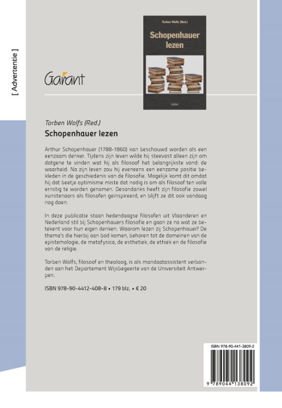Achterkant van Waarom niet lezen?