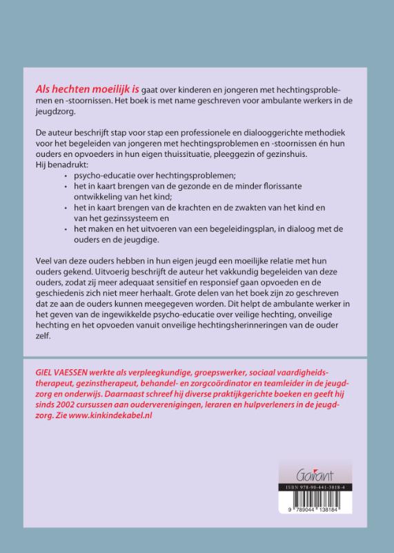 Achterkant van Als hechten moeilijk is