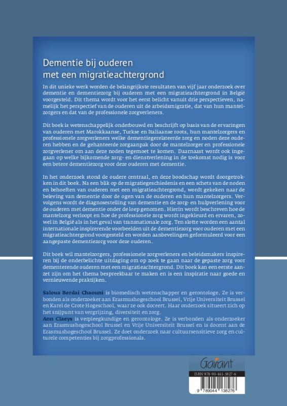 Achterkant van Dementie bij ouderen met een migratieachtergrond
