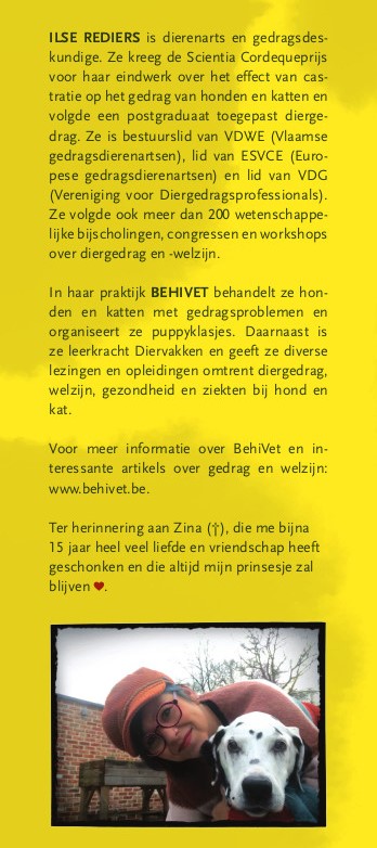 Achterkant van Een vlekkeloos hondenleven