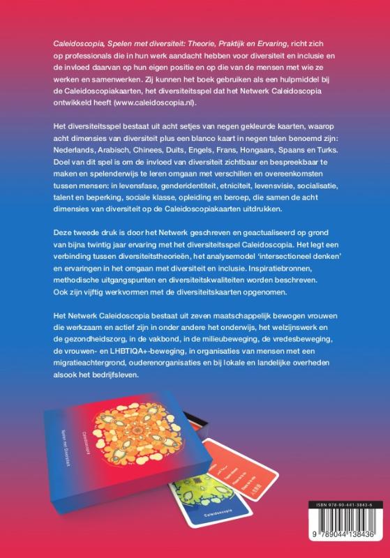 Achterkant van Caleidoscopia - Spelen met diversiteit