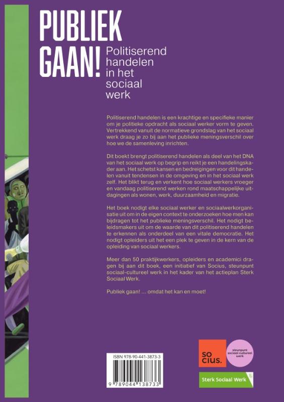 Achterkant van Publiek gaan!