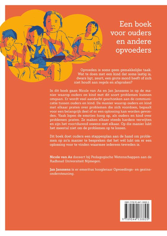 Achterkant van Praten met kinderen