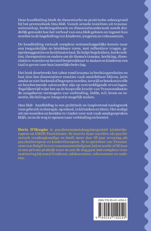 Achterkant van Oma blob – Handleiding