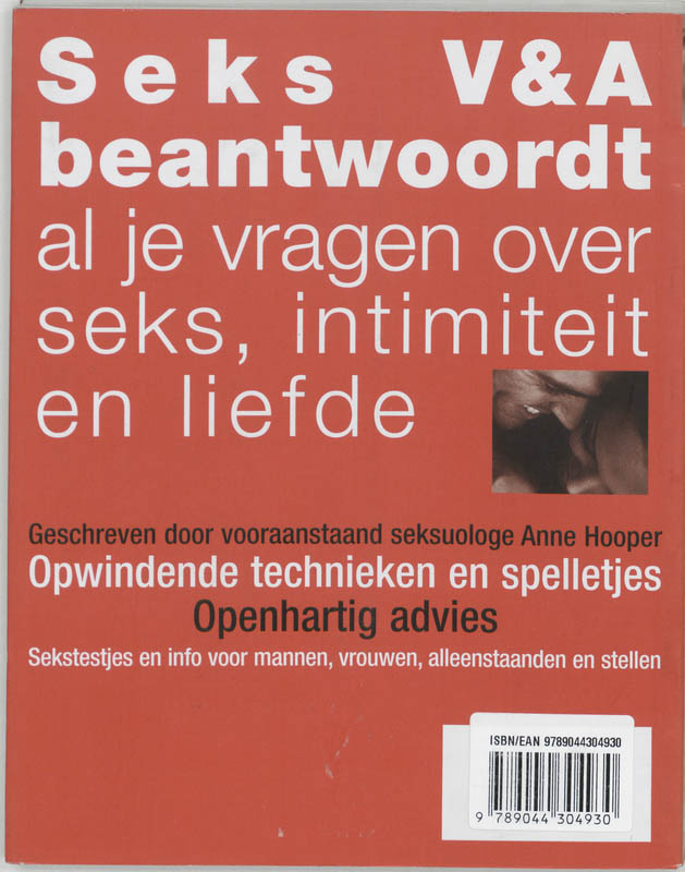 Achterkant van Seks V&A