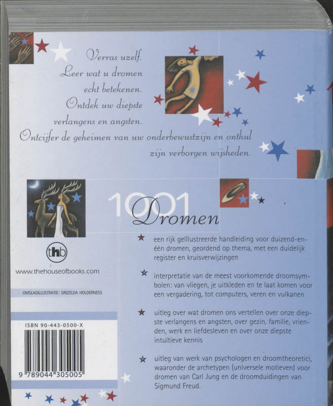 Achterkant van 1001 Dromen