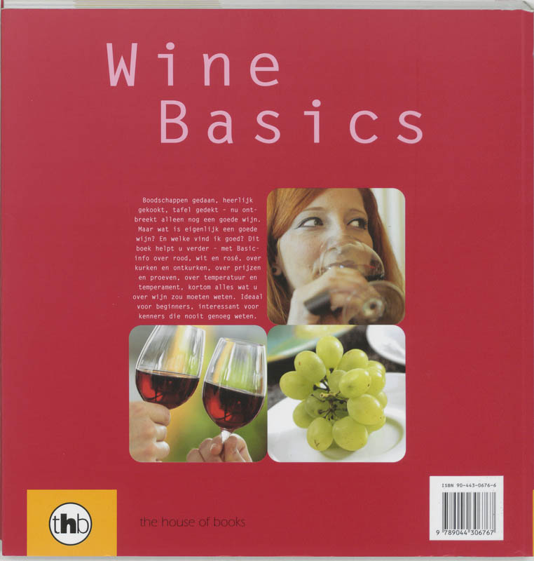 Achterkant van Wine Basics