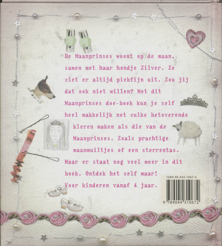 Achterkant van Verkleden! Met de Maanprinses
