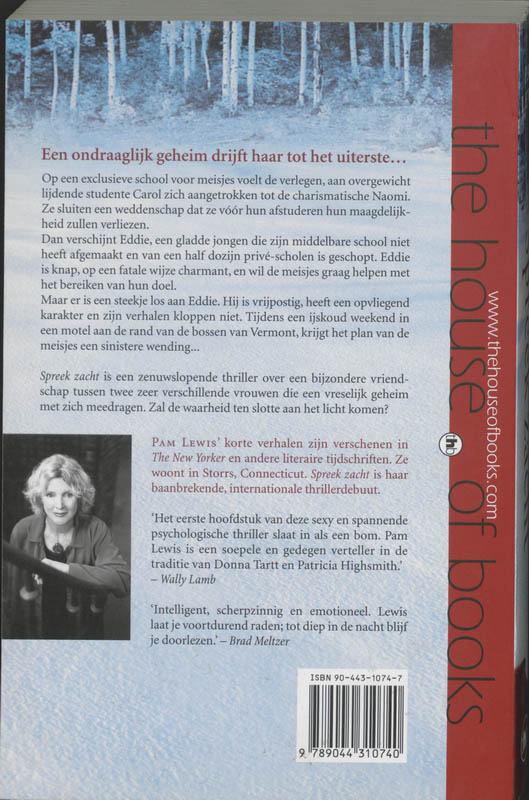 Achterkant van Spreek zacht