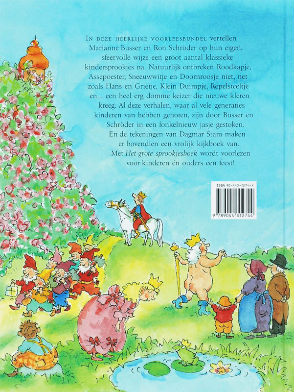 Achterkant van Het grote sprookjesboek
