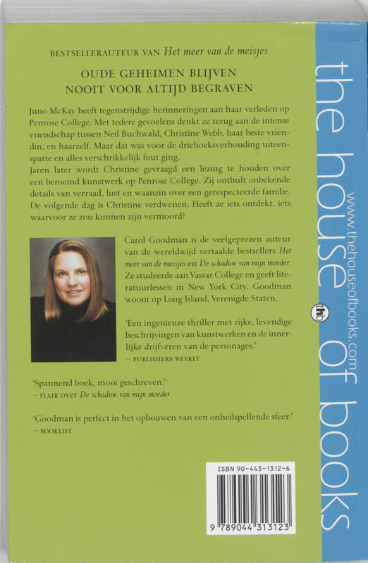 Achterkant van De verdronken tuin