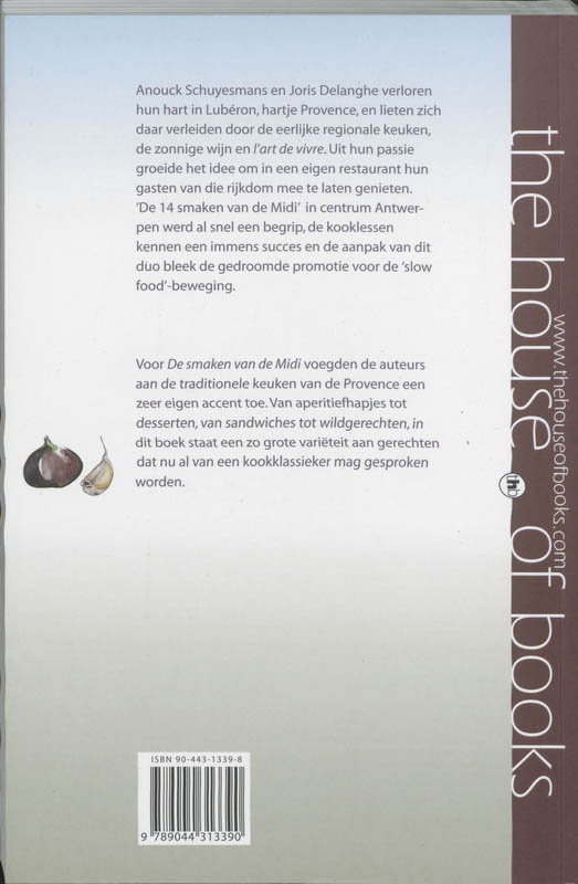 Achterkant van De smaken van de midi