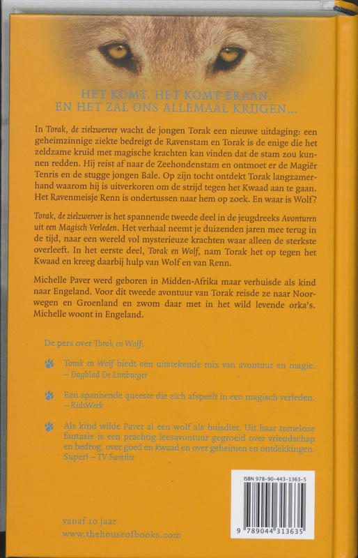 Achterkant van De zielzwerver