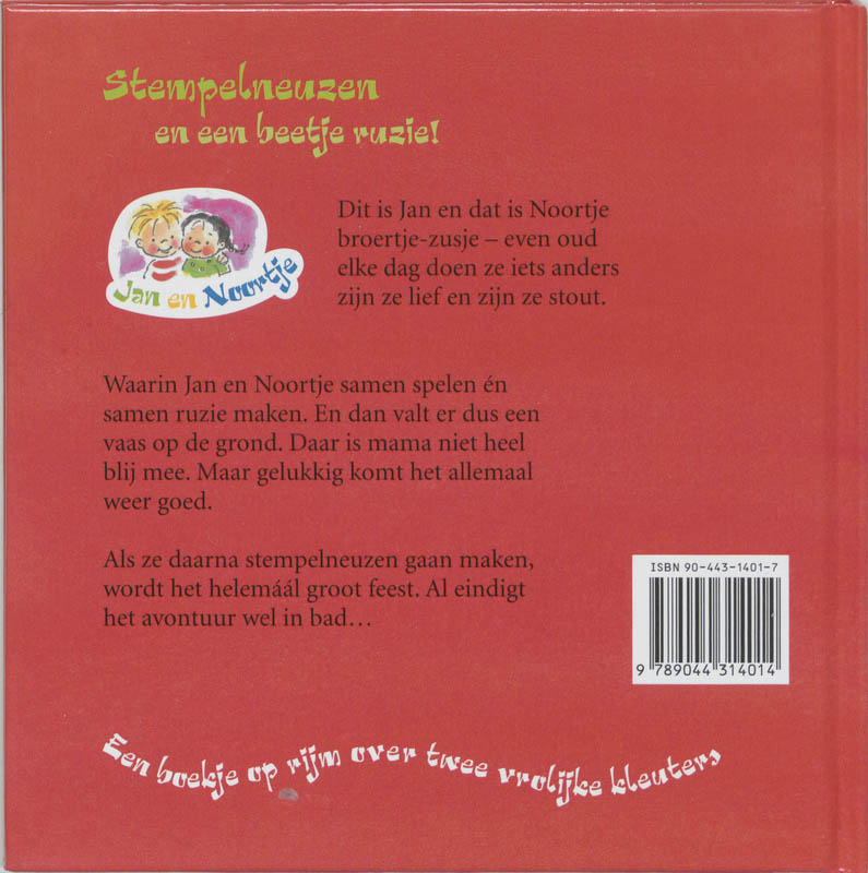 Achterkant van Stempelneuzen en een beetje ruzie!