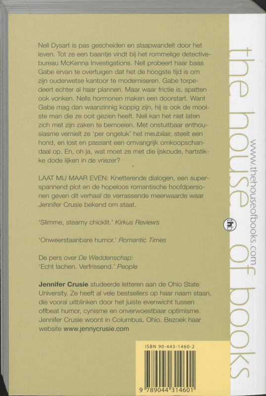 Achterkant van Laat mij maar even