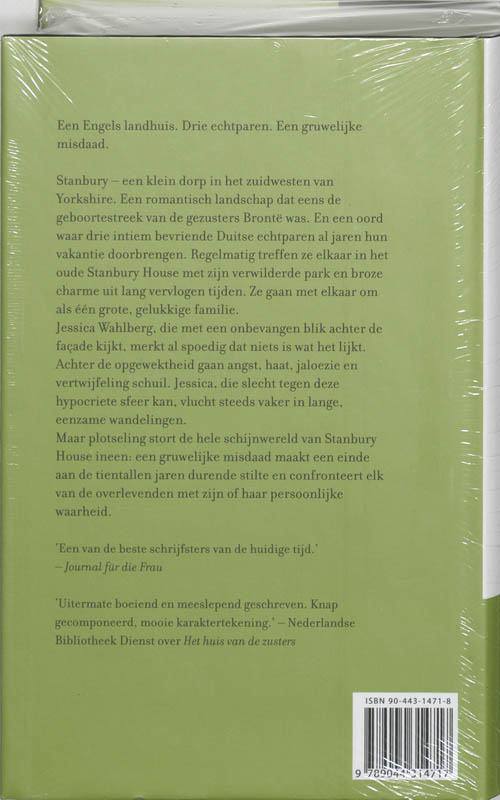 Achterkant van Het einde van de stilte