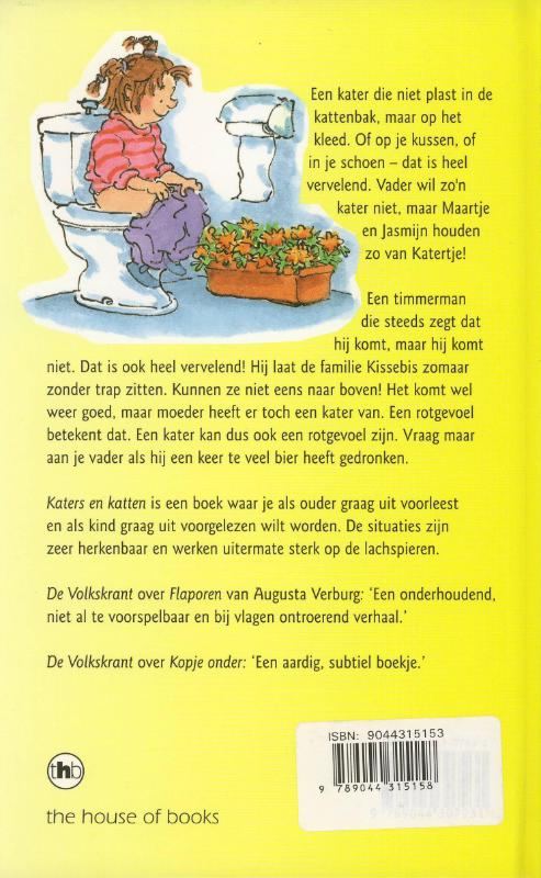 Achterkant van Katers en katten