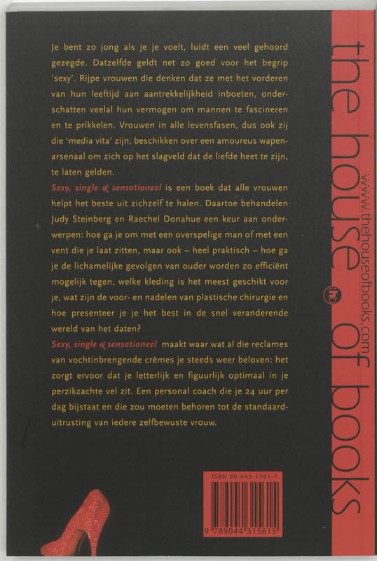 Achterkant van Sexy, single & sensationeel