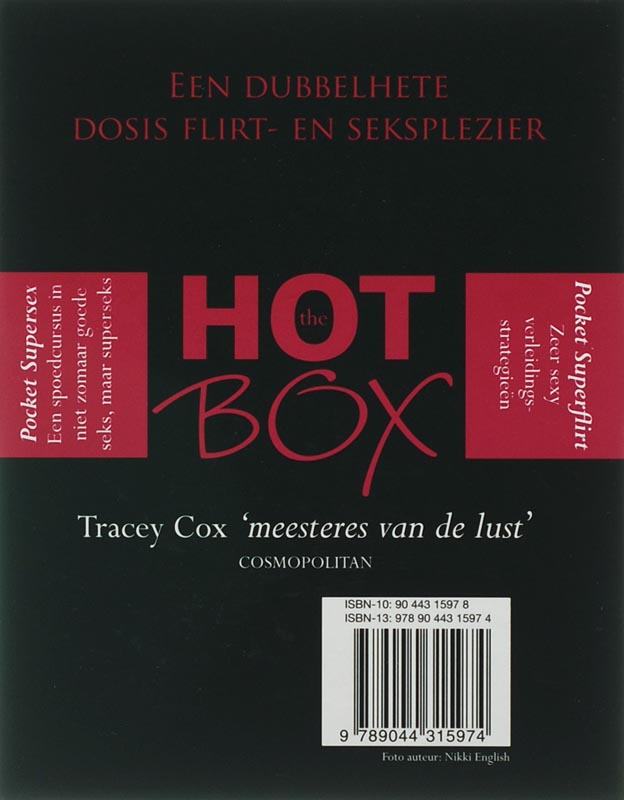 Achterkant van Hotbox Supersex / Superflirt set