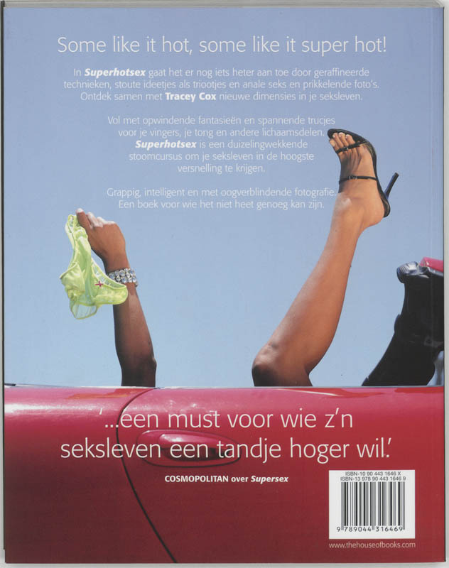 Achterkant van Superhotsex