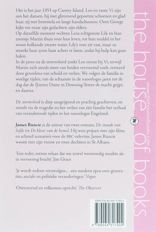 Achterkant van De stormvloed