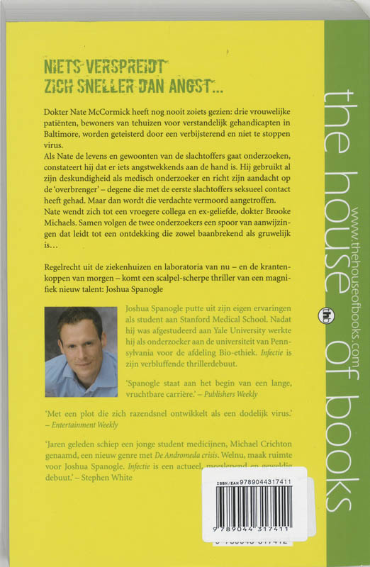Achterkant van Infectie