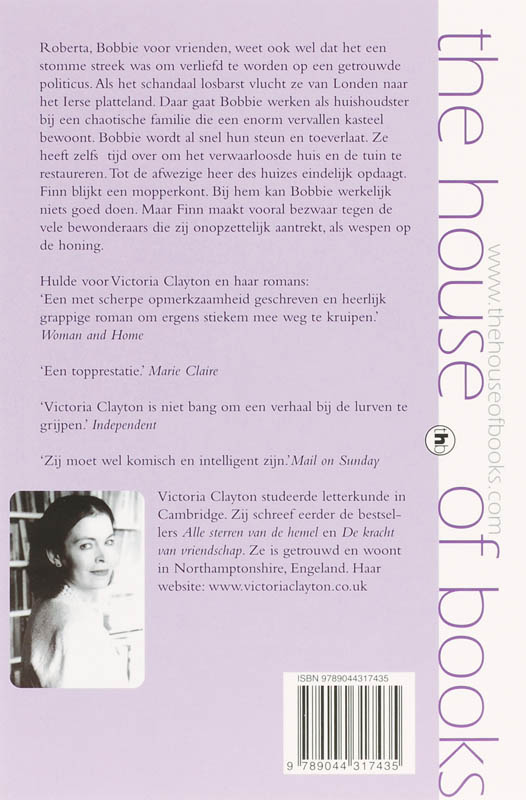 Achterkant van Ierse honing