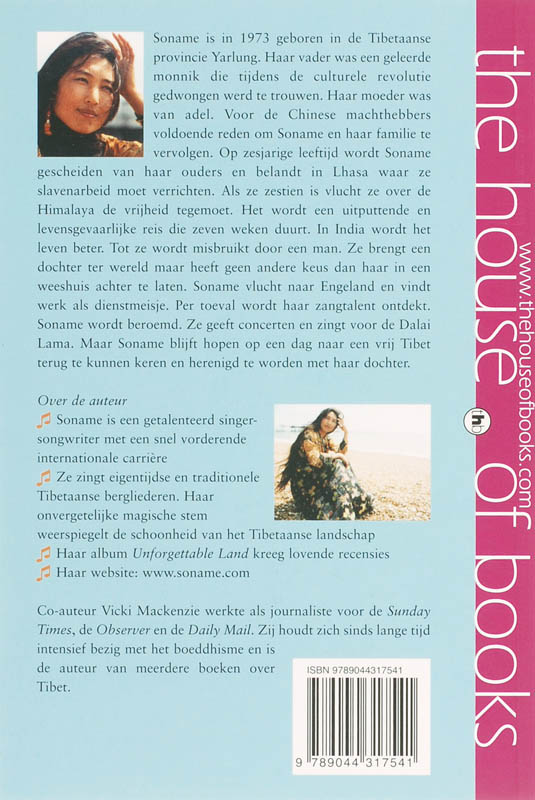 Achterkant van Kind van Tibet