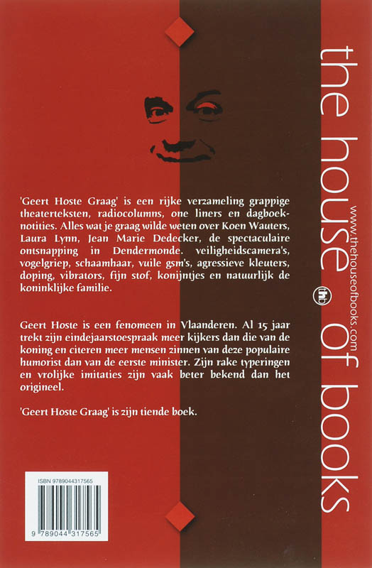 Achterkant van Graag
