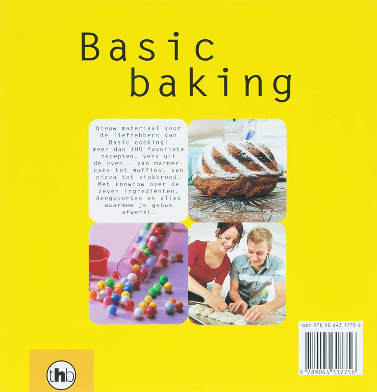 Achterkant van Basic baking