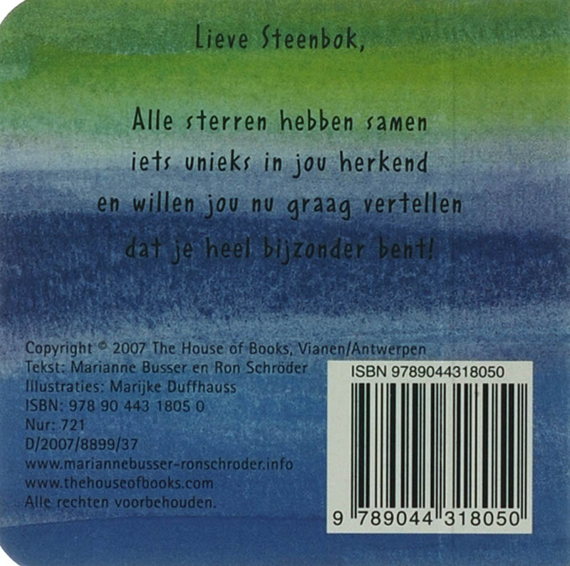 Achterkant van Steenbok