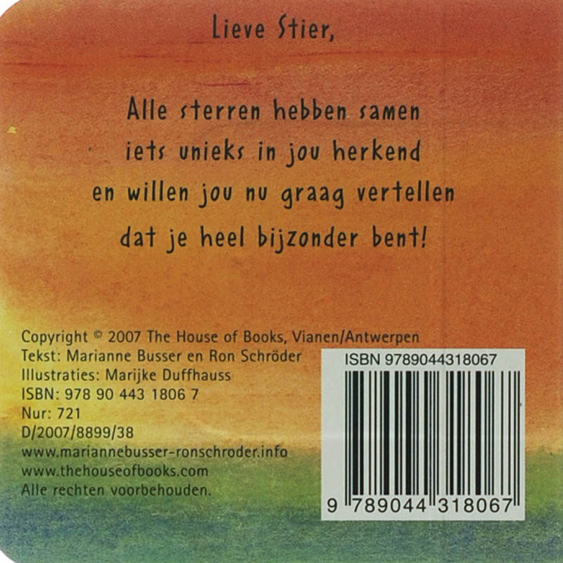 Achterkant van Stier