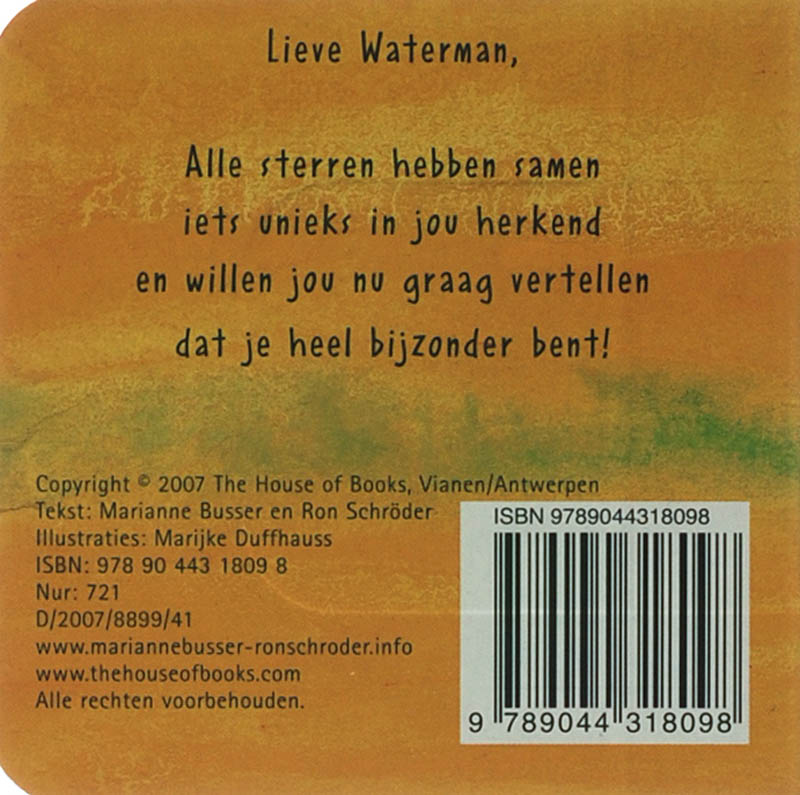 Achterkant van Waterman