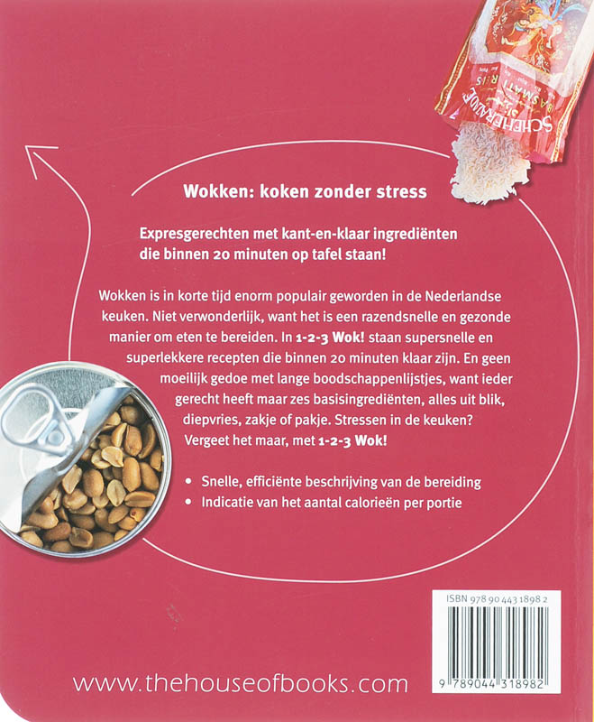 Achterkant van 1-2-3 Wok!
