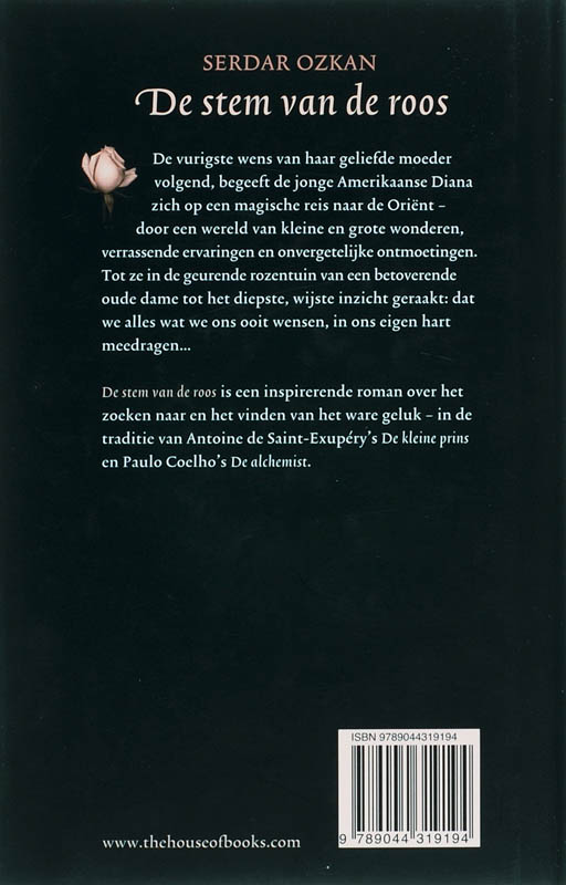 Achterkant van De stem van de roos