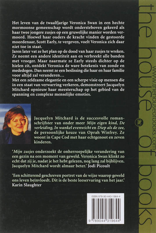 Achterkant van Mijn zusjes