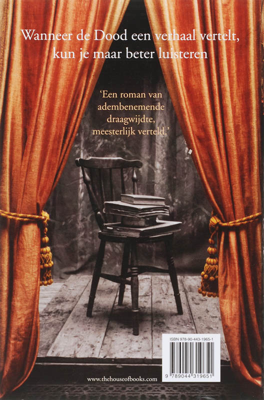 Achterkant van De Boekendief