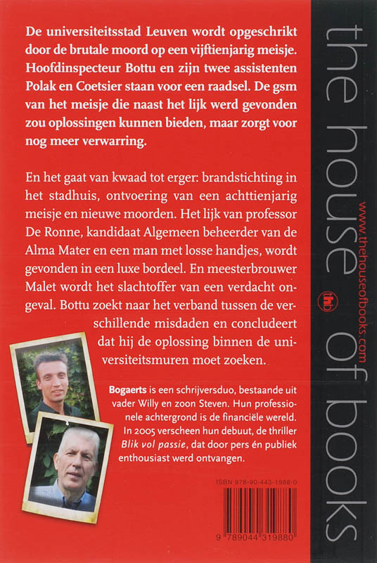 Achterkant van Het intieme verlangen