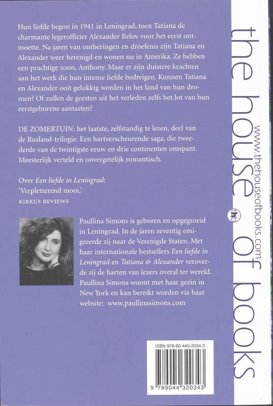 Achterkant van De zomertuin