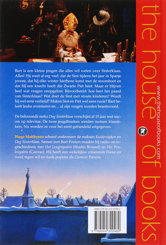 Achterkant van Dag Sinterklaas