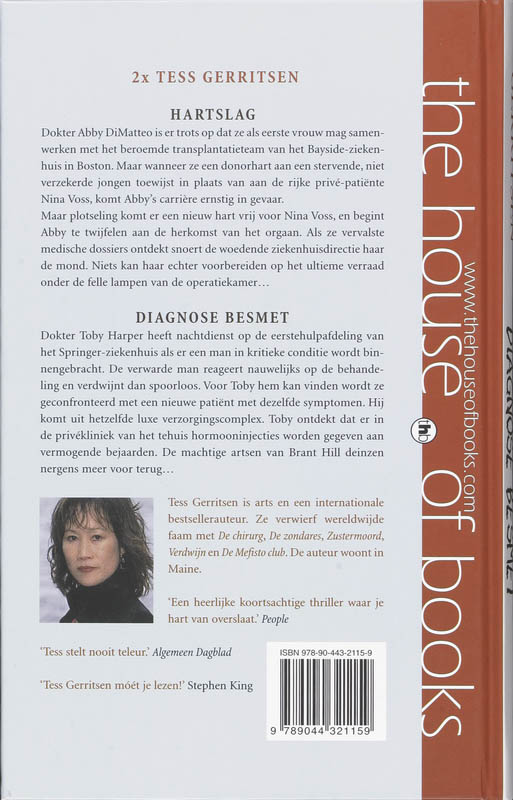 Achterkant van Hartslag & Diagnose besmet