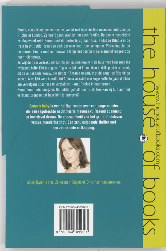 Achterkant van Emma's baby