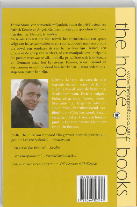 Achterkant van Verloren dochter