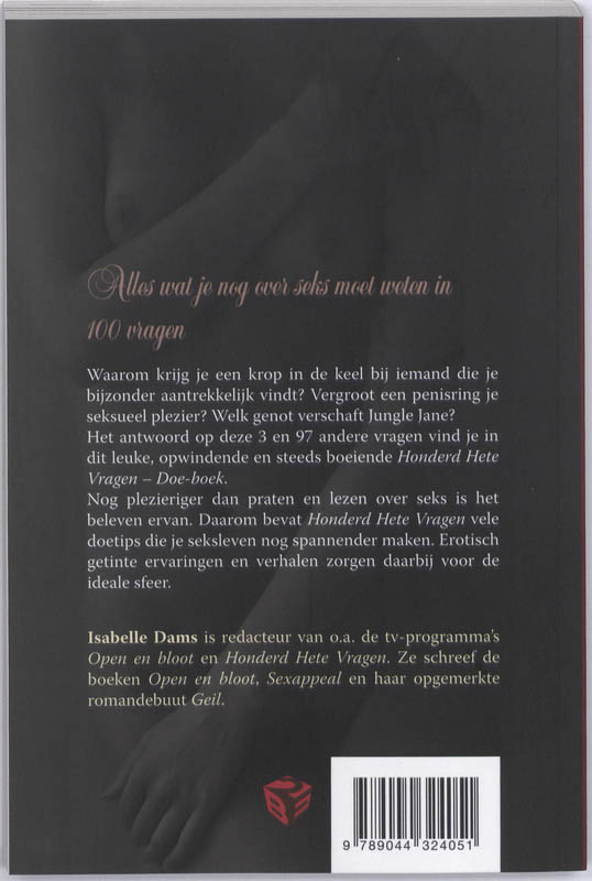 Achterkant van Honderd hete vragen doe-boek