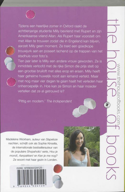 Achterkant van Dubbel feest